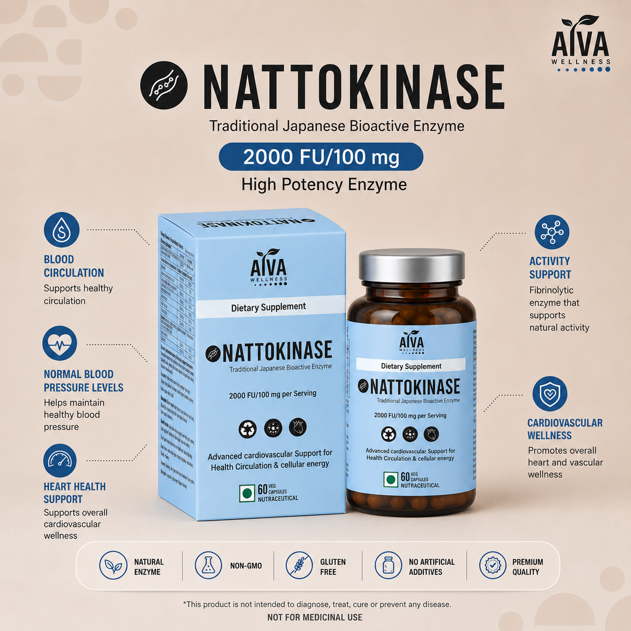 Nattokinase hover